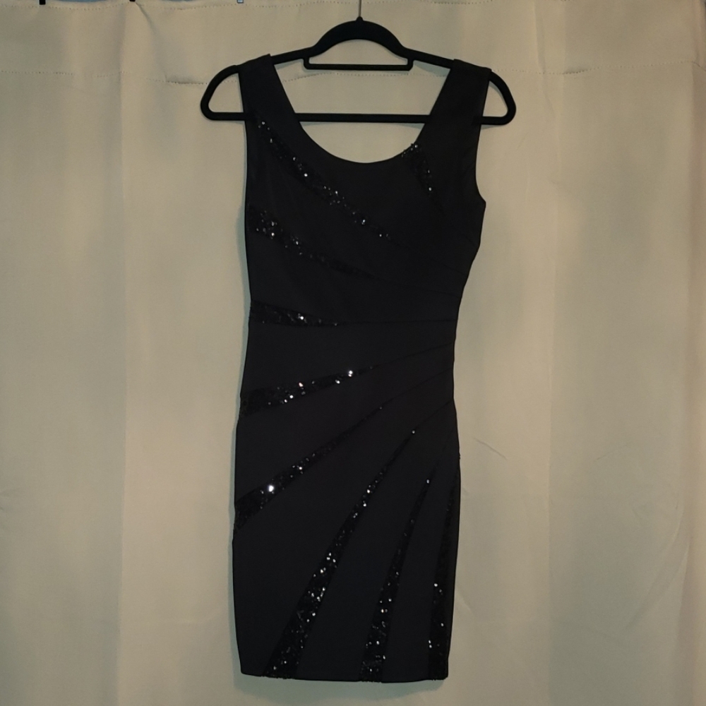 Guess black dress size 4